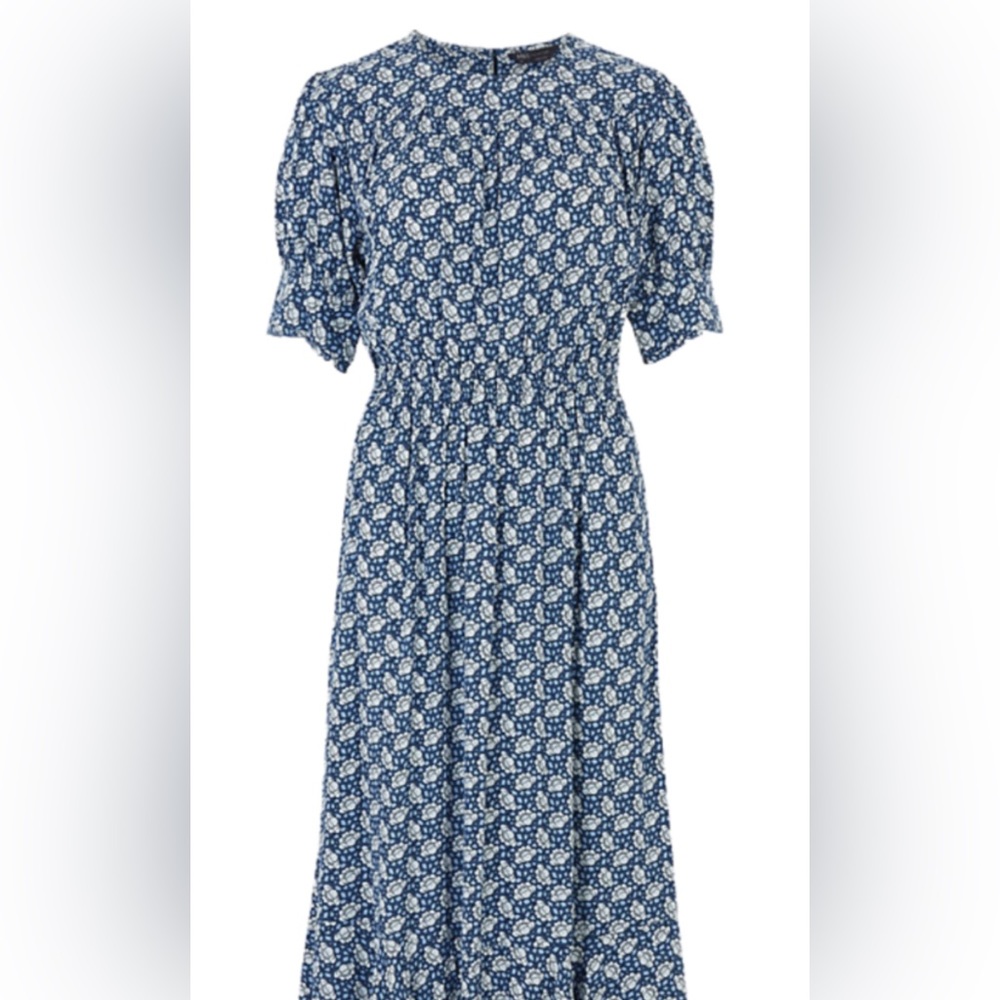 Marks and Spencer Midi dress.  Exact dress worn by Kate Middleton